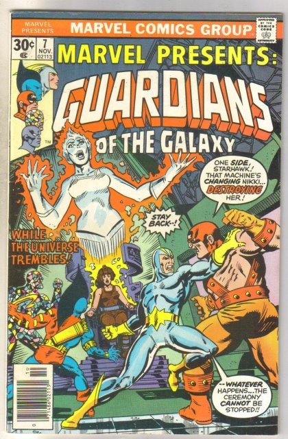 Marvel Presents Guardians of the Galaxy #7 comic book very fine 8.0