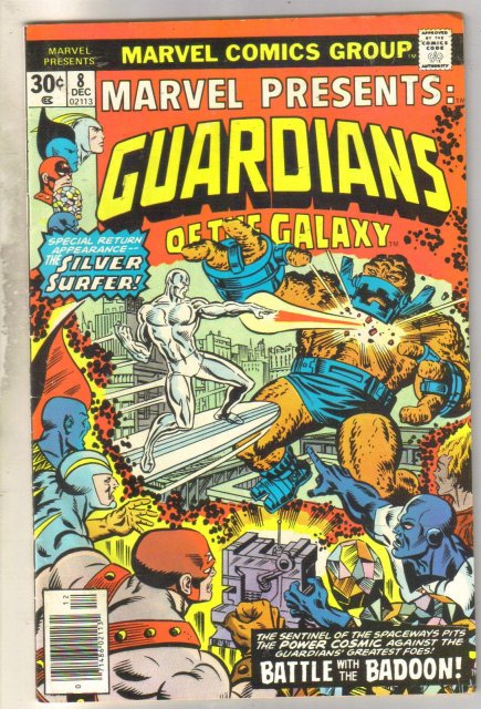 Marvel Presents Guardians of the Galaxy #8 comic book fine 6.0