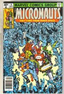 Micronauts #9 comic book near mint 9.4