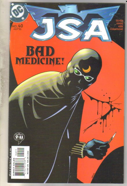 JSA #40 comic book mint 9.8