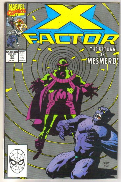 X-factor #55 comic book near mint 9.4