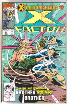 X-factor #60 comic book near mint 9.4