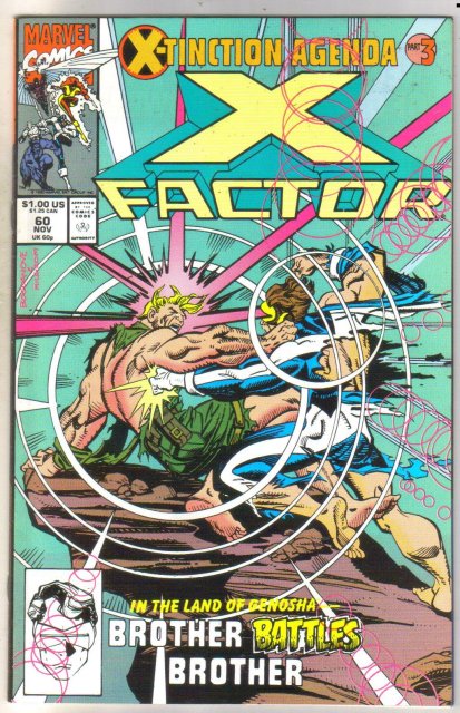 X-factor #60 comic book near mint 9.4