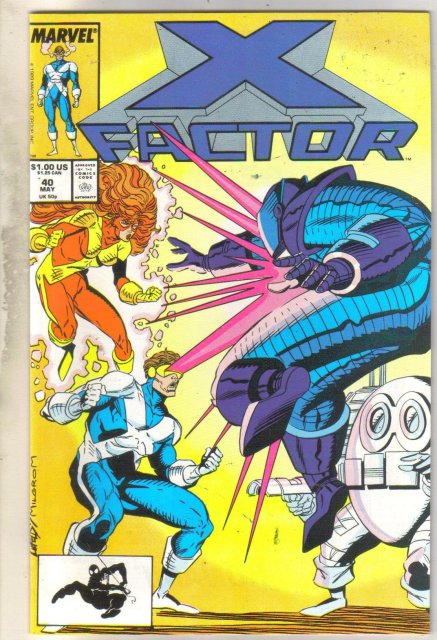 X-factor #40 comic book near mint 9.4