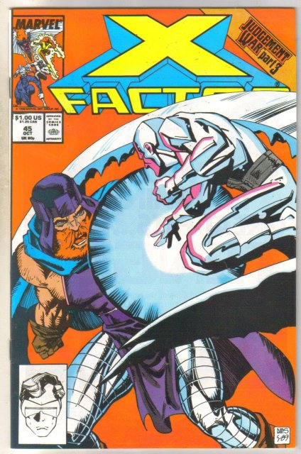 X-factor #45 comic book near mint 9.4