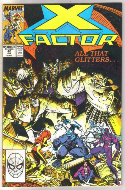 X-factor #42 comic book near mint 9.4