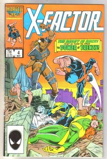 X-factor #4 comic book near mint 9.4