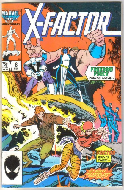 X-factor #8 comic book near mint 9.4