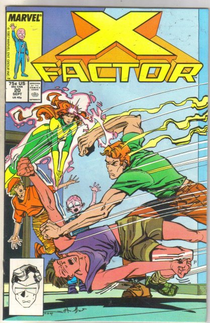 X-factor #20 comic book near mint 9.4