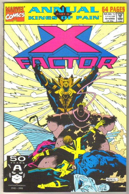 X-factor Annual #6 comic book mint 9.8