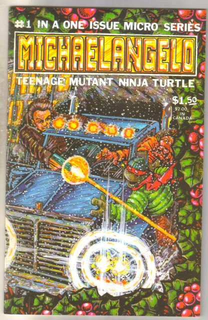 Michaelangelo #1 comic book mint 9.8