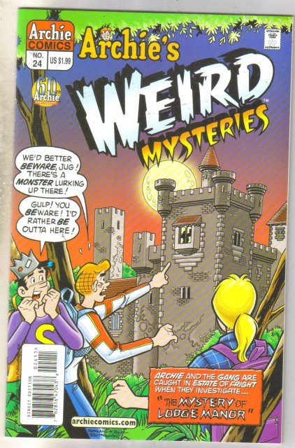 Archie's Weird Mysteries #24 comic book mint 9.8