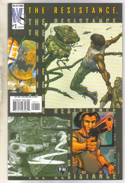 The Resistance #1 comic book mint 9.8