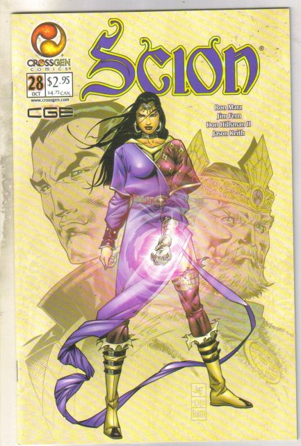 Scion #28 comic book mint 9.8