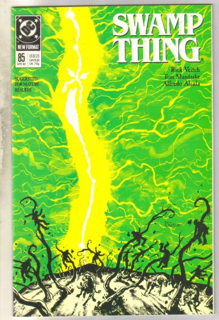 Swamp Thing #85 comic book mint 9.8