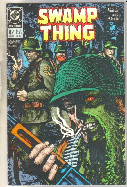 Swamp Thing #82 comic book mint 9.8