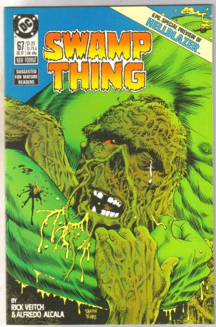 Swamp Thing #67 comic book mint 9.8
