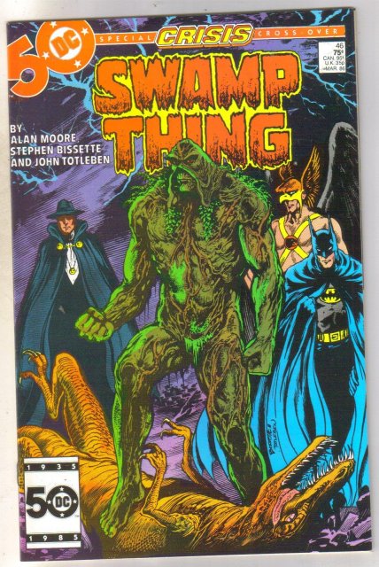 Swamp Thing #46 comic book near mint 9.4