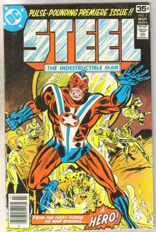Steel #1 comic book fine 6.0