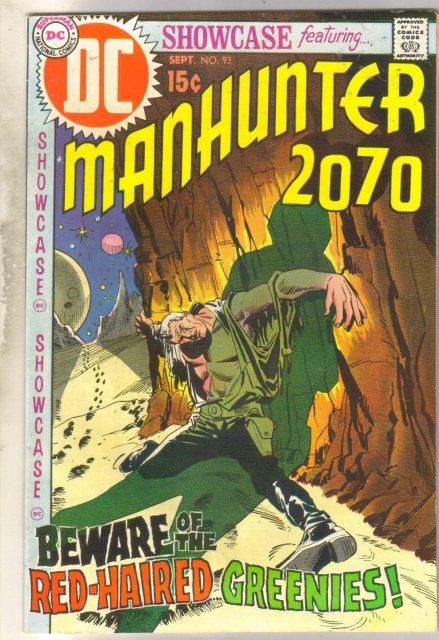 Showcase #93 comic book good/very good 3.0