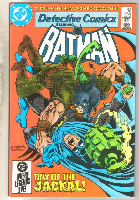 Detective Comics #548 comic book very fine 8.0