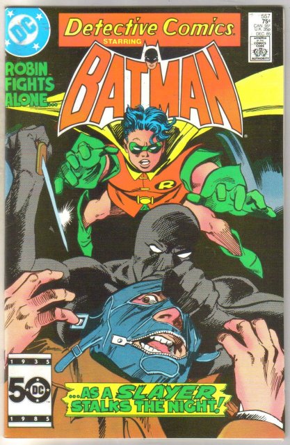 Detective Comics #557 comic book near mint 9.4