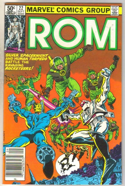 Rom #22 comic book near mint 9.4