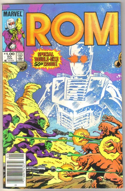 Rom #50 comic book near mint 9.4