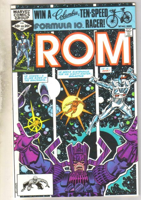 Rom #27 comic book near mint 9.4