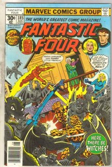 Fantastic Four #185 comic book fine 6.0