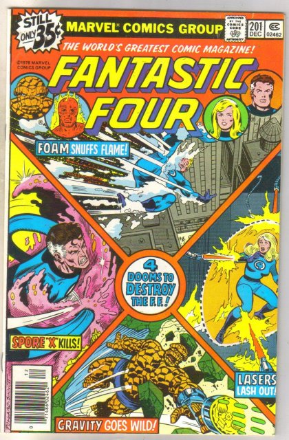 Fantastic Four #201 comic book very fine 8.0
