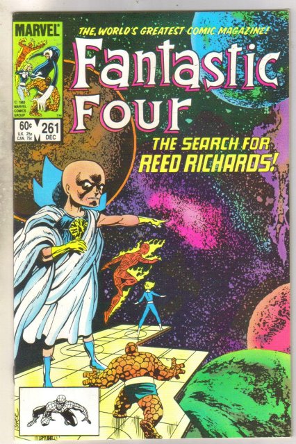 Fantastic Four #261 comic book near mint 9.4