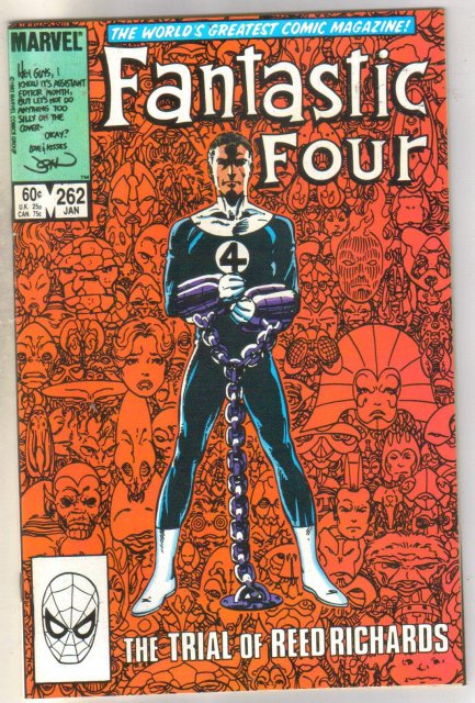 Fantastic Four #262 comic book near mint 9.4