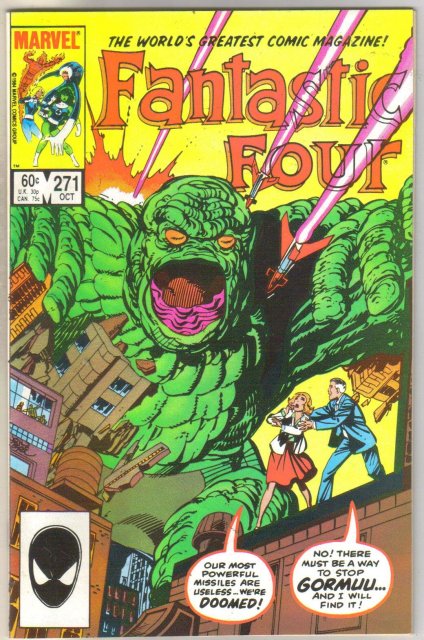 Fantastic Four #271 comic book mint 9.8