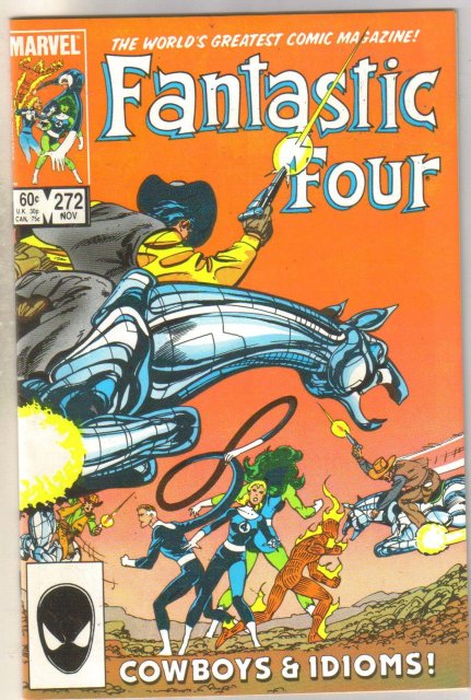 Fantastic Four #270 comic book near mint 9.4