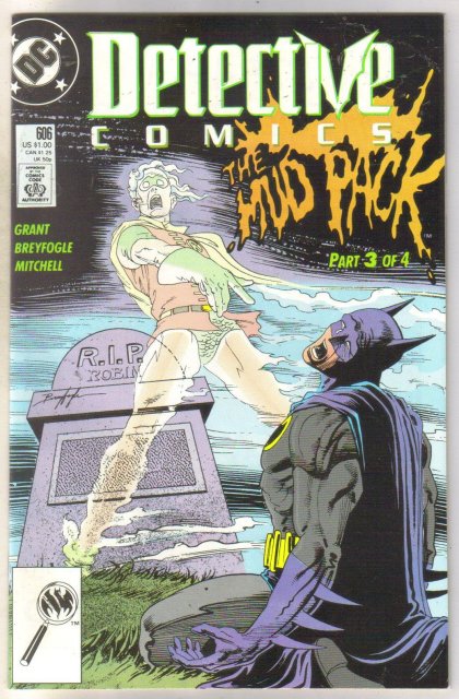 Detective Comics #606 comic book near mint 9.4