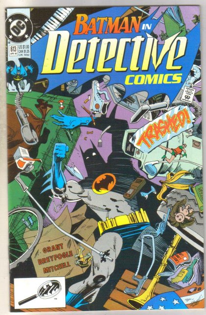 Batman in Detective comics #613 comic book near mint 9.4