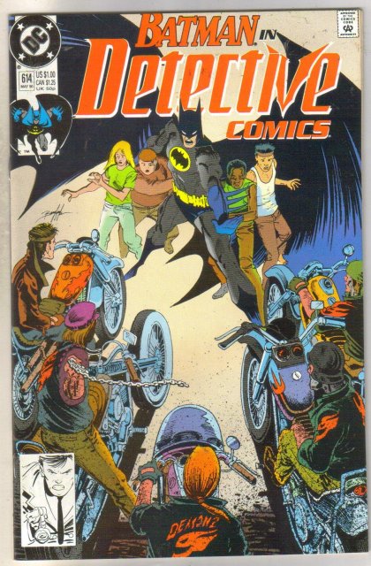 Batman in Detective comics #614 comic book mint 9.4