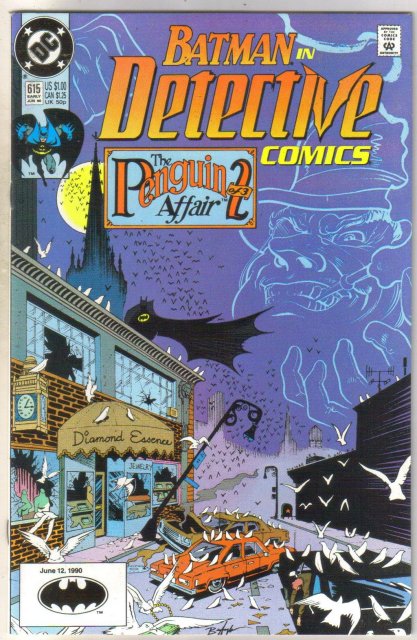 Batman in Detective comics #615 comic book near mint 9.4