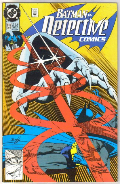 Batman in Detective comics #616 comic book near mint 9.4