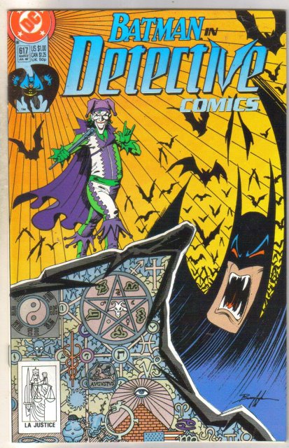 Batman in Detective comics #617 comic book near mint 9.4