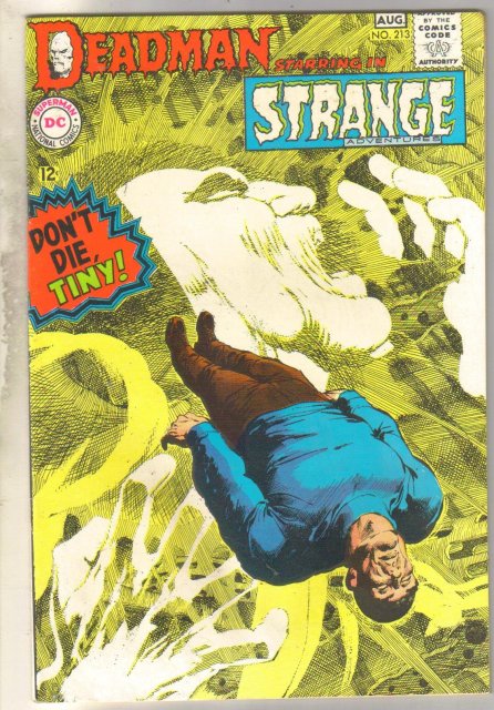 Deadman Starring in Strange Adventures #213 comic book very good 4.0