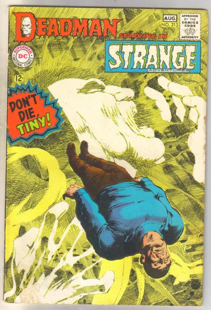 Deadman Starring in Strange Adventures #213 comic book fine/very fine 7.0