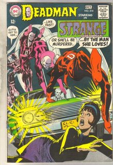 Deadman Starring in Strange Adventures #214 comic book fine 6.0