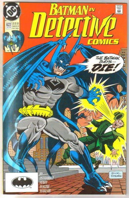 Detective Comics #622 comic book mint 9.8