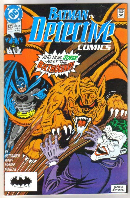 Detective Comics #623 comic book near mint 9.4