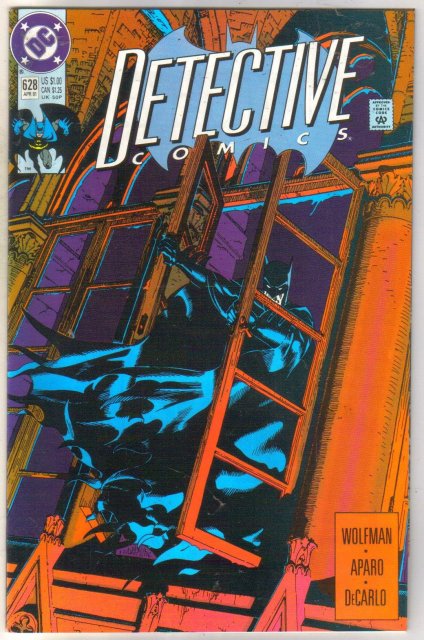 Detective Comics #628 comic book near mint 9.4