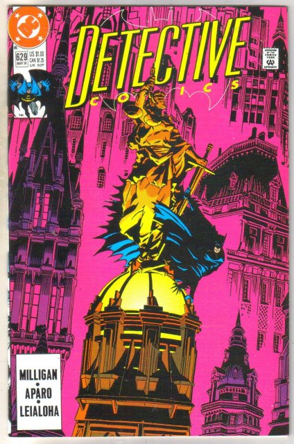 Detective Comics #629 comic book near mint 9.4