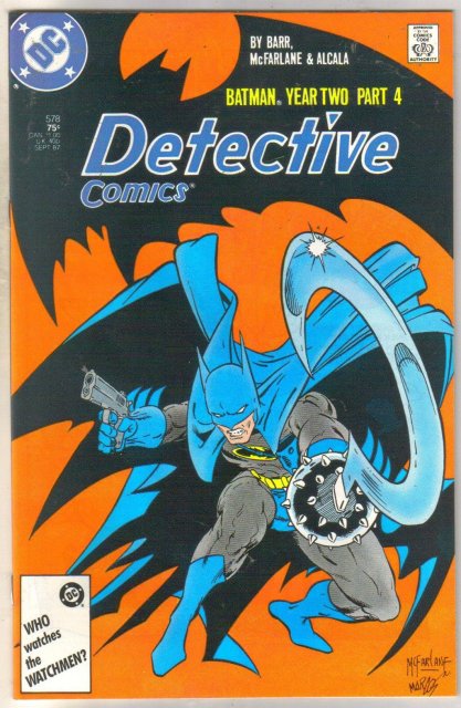 Detective Comics #578 comic book near mint 9.4
