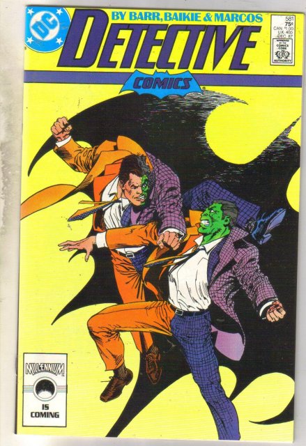 Detective Comics #581 comic book mint 9.8